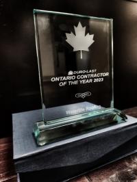 Honoured and Humbled: Watertite Roofing Awarded Duro-Last’s “Ontario Contractor of the Year”