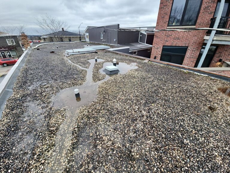Office Flat Roof Removal & Replacement, captured on Jan 29, 2024 with CompanyCam.