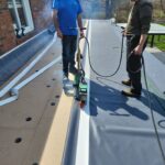 Residential Flat Roof Replacement w/ Duro-Last, captured on Apr 16, 2024 with CompanyCam.