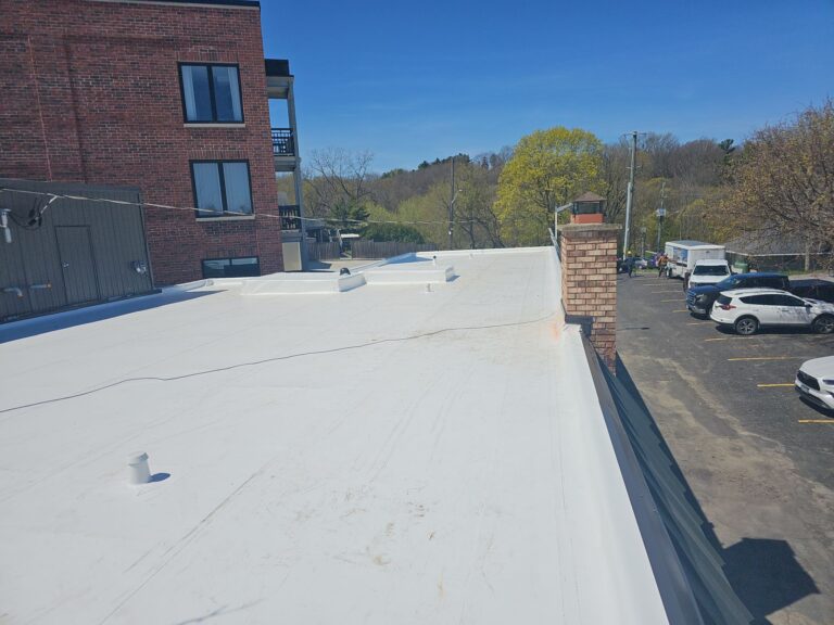 Office Flat Roof Removal & Replacement, captured on Apr 26, 2024 with CompanyCam.