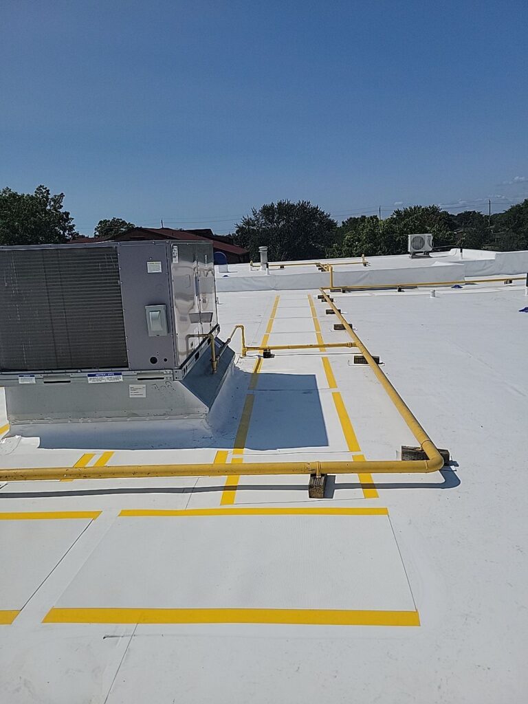 Retirement Home Roof Replacement w/ Skylights, captured on Sep 01, 2023 with CompanyCam.