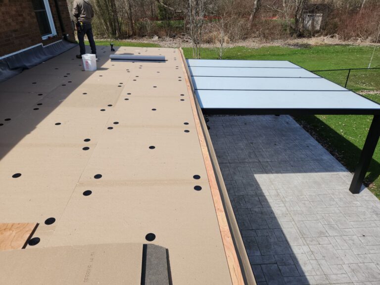 Residential Flat Roof Replacement w/ Duro-Last, captured on Apr 16, 2024 with CompanyCam.