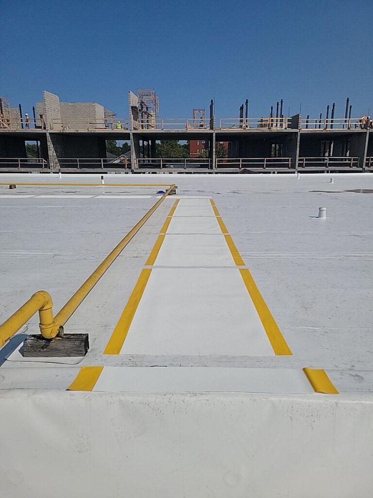 Retirement Home Roof Replacement w/ Skylights, captured on Sep 01, 2023 with CompanyCam.