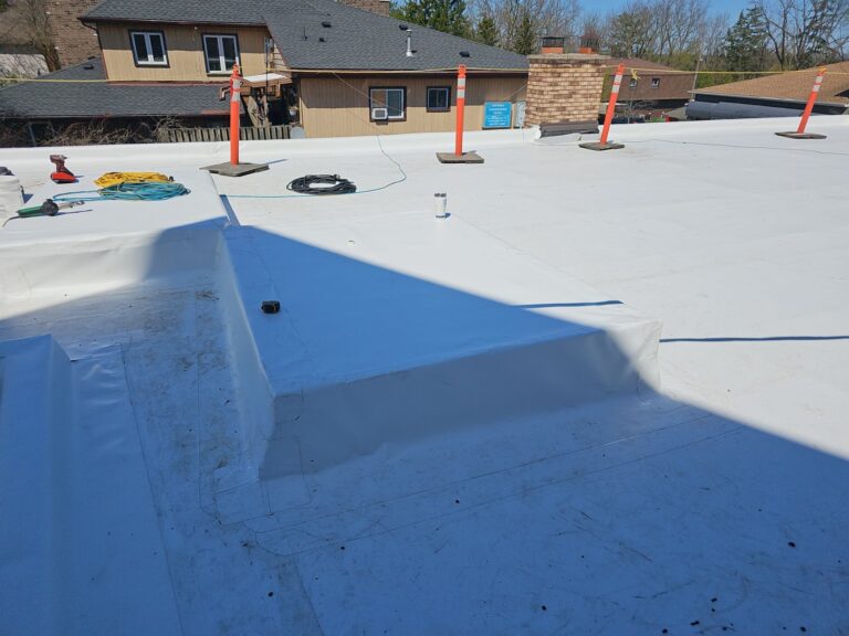Office Flat Roof Removal & Replacement, captured on Apr 25, 2024 with CompanyCam.