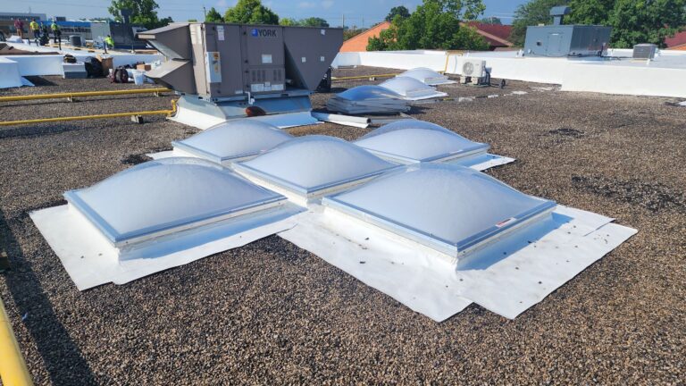 Retirement Home Roof Replacement w/ Skylights, captured on Aug 16, 2023 with CompanyCam.