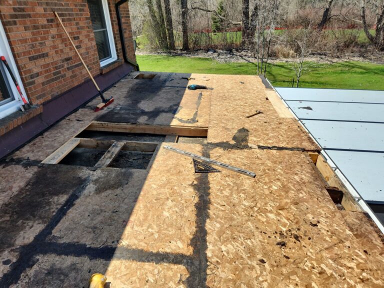 Residential Flat Roof Replacement w/ Duro-Last, captured on Apr 15, 2024 with CompanyCam.