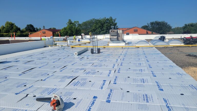 Retirement Home Roof Replacement w/ Skylights, captured on Aug 28, 2023 with CompanyCam.