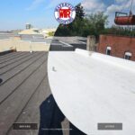 Low-Slope Metal Roof Overlay w/ Duro-Last, captured on May 22, 2024 with CompanyCam.