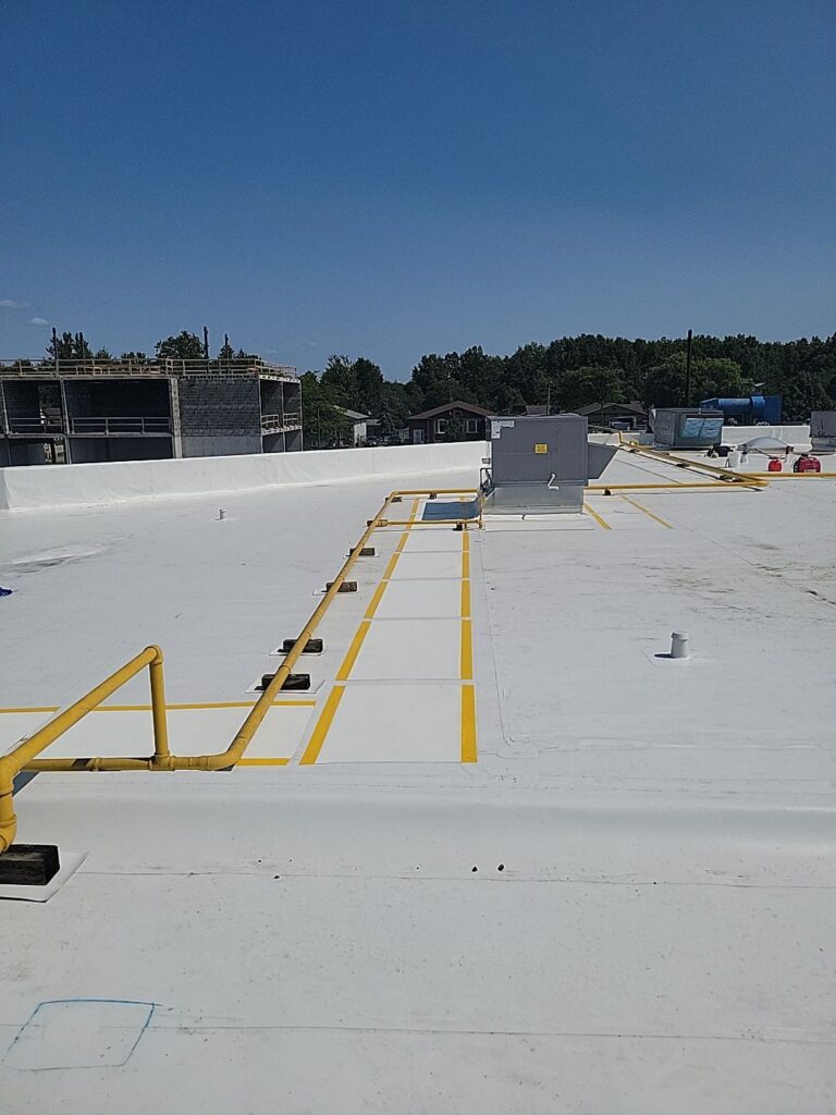 Retirement Home Roof Replacement w/ Skylights, captured on Sep 01, 2023 with CompanyCam.