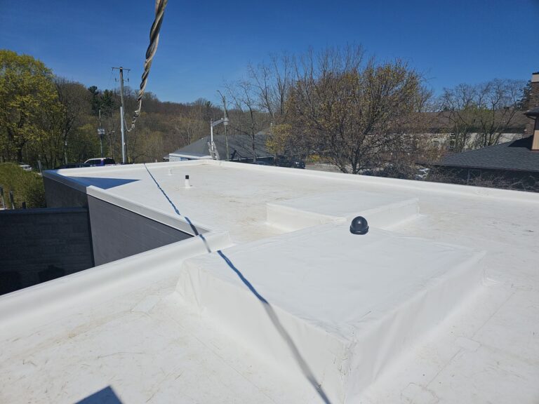 Office Flat Roof Removal & Replacement, captured on Apr 26, 2024 with CompanyCam.