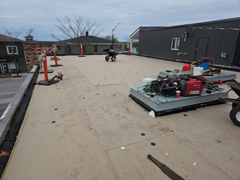 Office Flat Roof Removal & Replacement, captured on Apr 25, 2024 with CompanyCam.