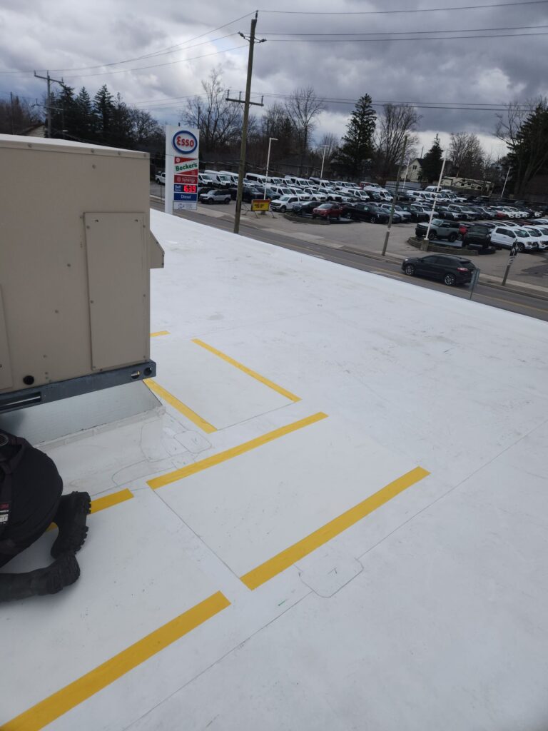 Caledonia Flat Roof Replacement, captured on Apr 05, 2024 with CompanyCam.