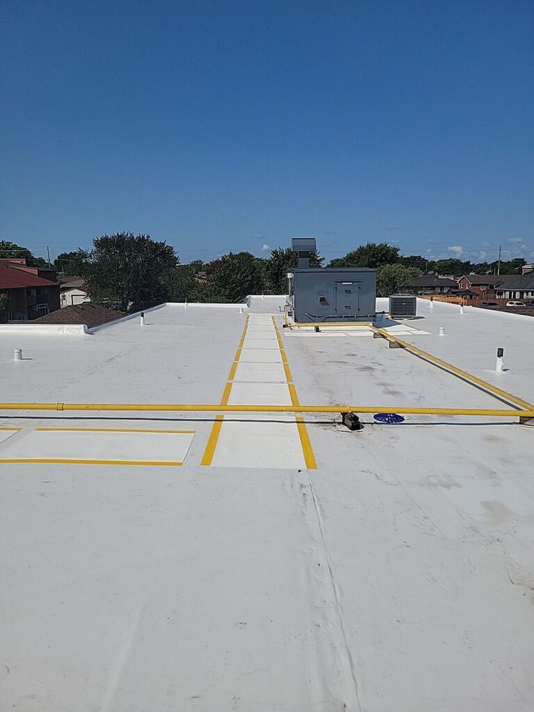 Retirement Home Roof Replacement w/ Skylights, captured on Sep 01, 2023 with CompanyCam.