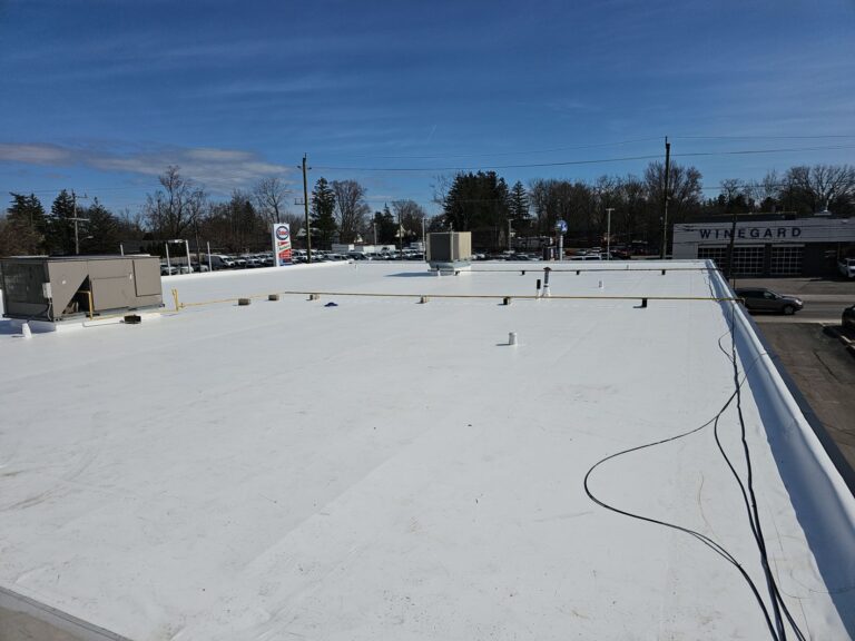 Caledonia Flat Roof Replacement, captured on Mar 08, 2024 with CompanyCam.