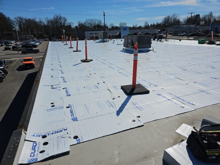 Caledonia Flat Roof Replacement, captured on Mar 07, 2024 with CompanyCam.