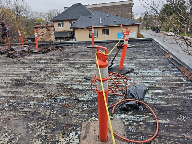 Office Flat Roof Removal & Replacement, captured on Apr 24, 2024 with CompanyCam.