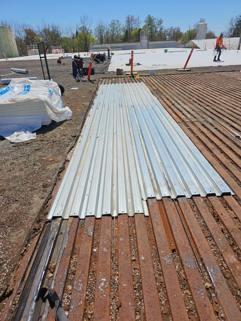 Factory Roof Replacement, captured on May 02, 2024 with CompanyCam.