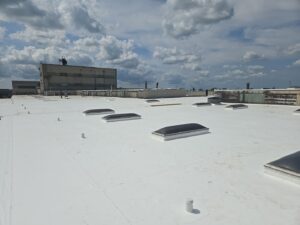 Industrial Roofing Installation with Duro-Last, captured on Aug 23, 2024 with CompanyCam.