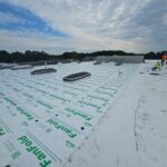 Industrial Roofing Installation with Duro-Last, captured on Aug 12, 2024 with CompanyCam.