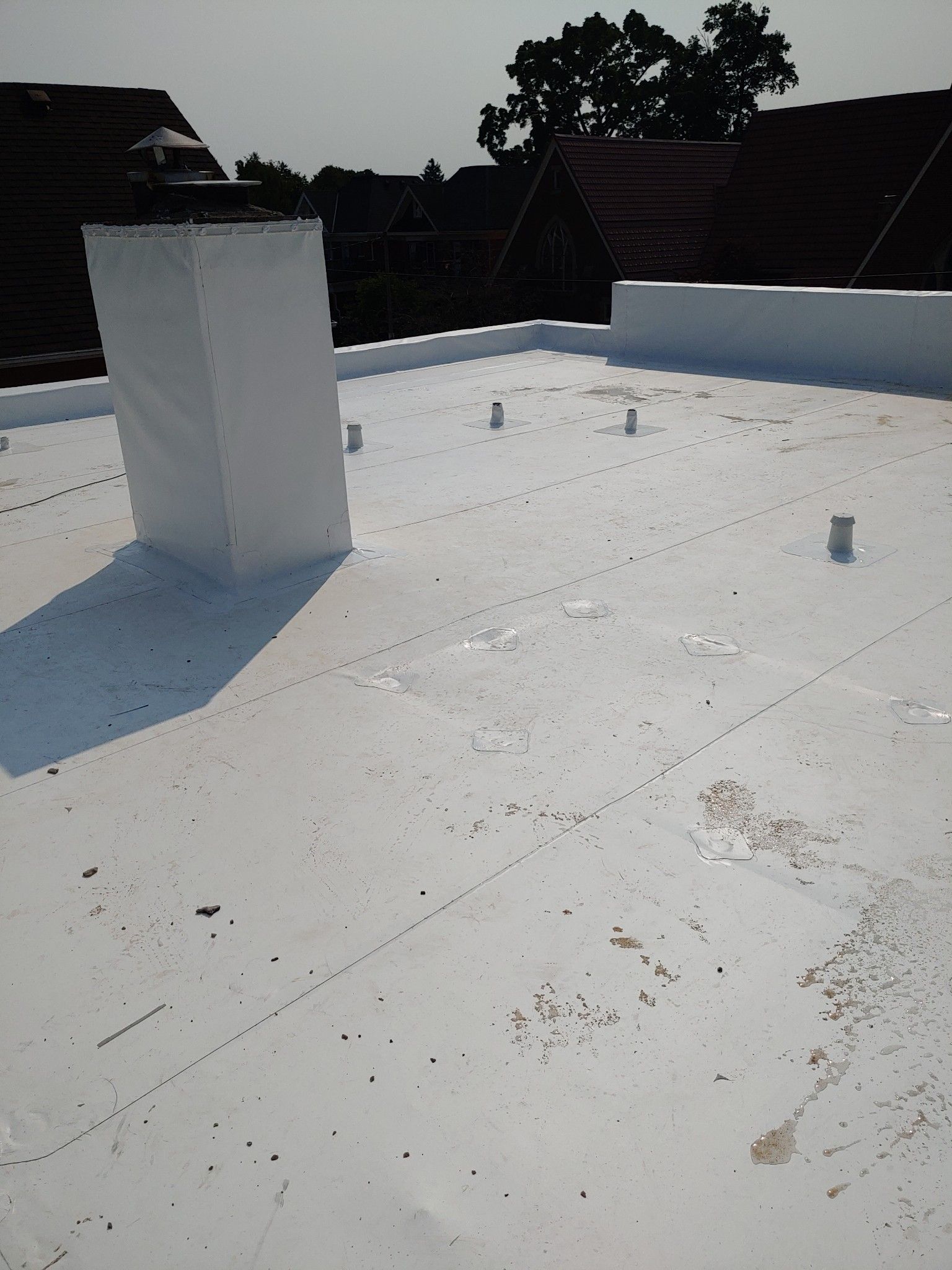 4-Plex Apartment Building Flat Roof Replacement , captured on Sep 13, 2024 with CompanyCam.