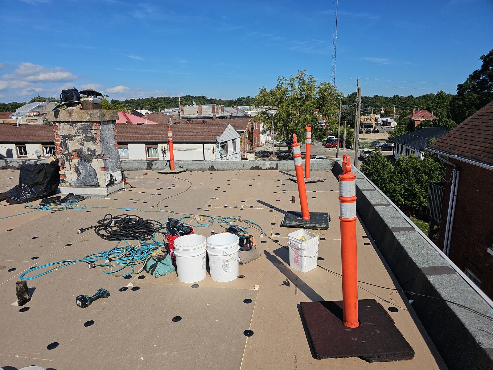 4-Plex Apartment Building Flat Roof Replacement , captured on Sep 10, 2024 with CompanyCam.
