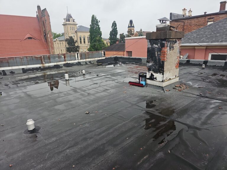 4-Plex Apartment Building Flat Roof Replacement , captured on Jul 15, 2024 with CompanyCam.