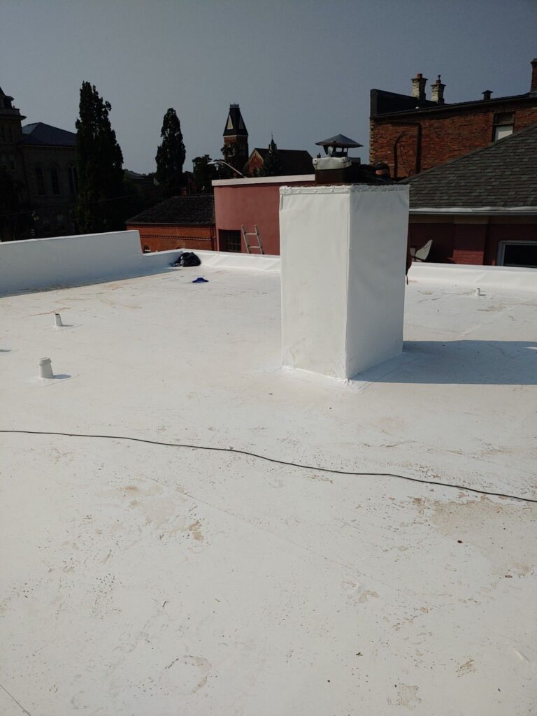 4-Plex Apartment Building Flat Roof Replacement , captured on Sep 13, 2024 with CompanyCam.