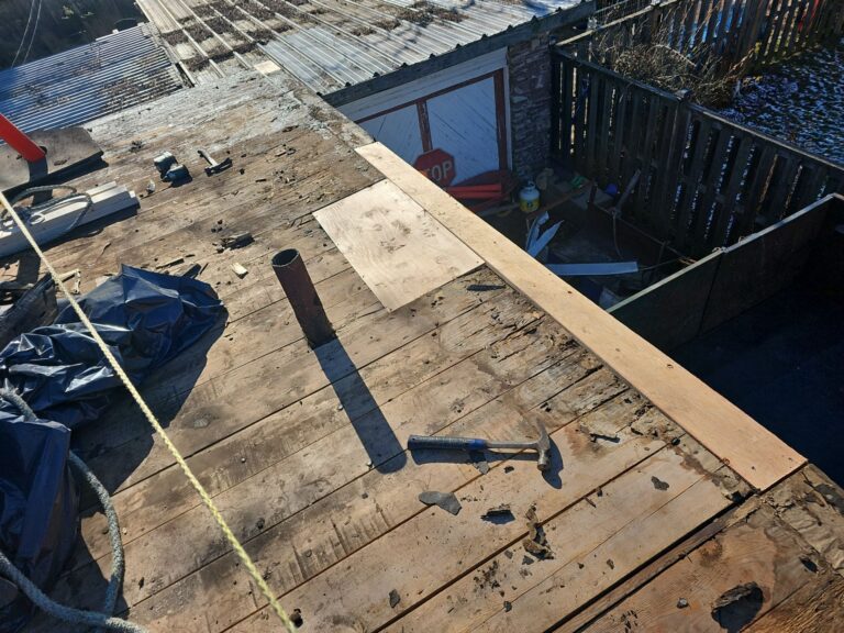 Stone Covered EPDM Roof Replacement with PVC Roofing, captured on Jan 09, 2025 with CompanyCam.