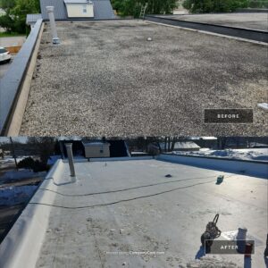 Church Winter Roofing Replacement, captured on Feb 14, 2025 with CompanyCam.