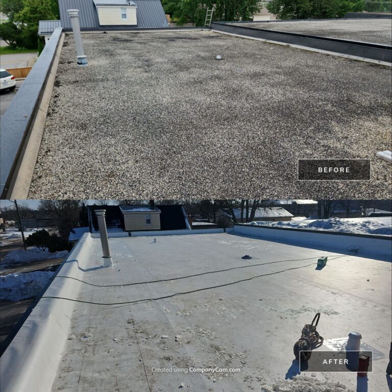 Church Winter Roofing Replacement, captured on Feb 14, 2025 with CompanyCam.