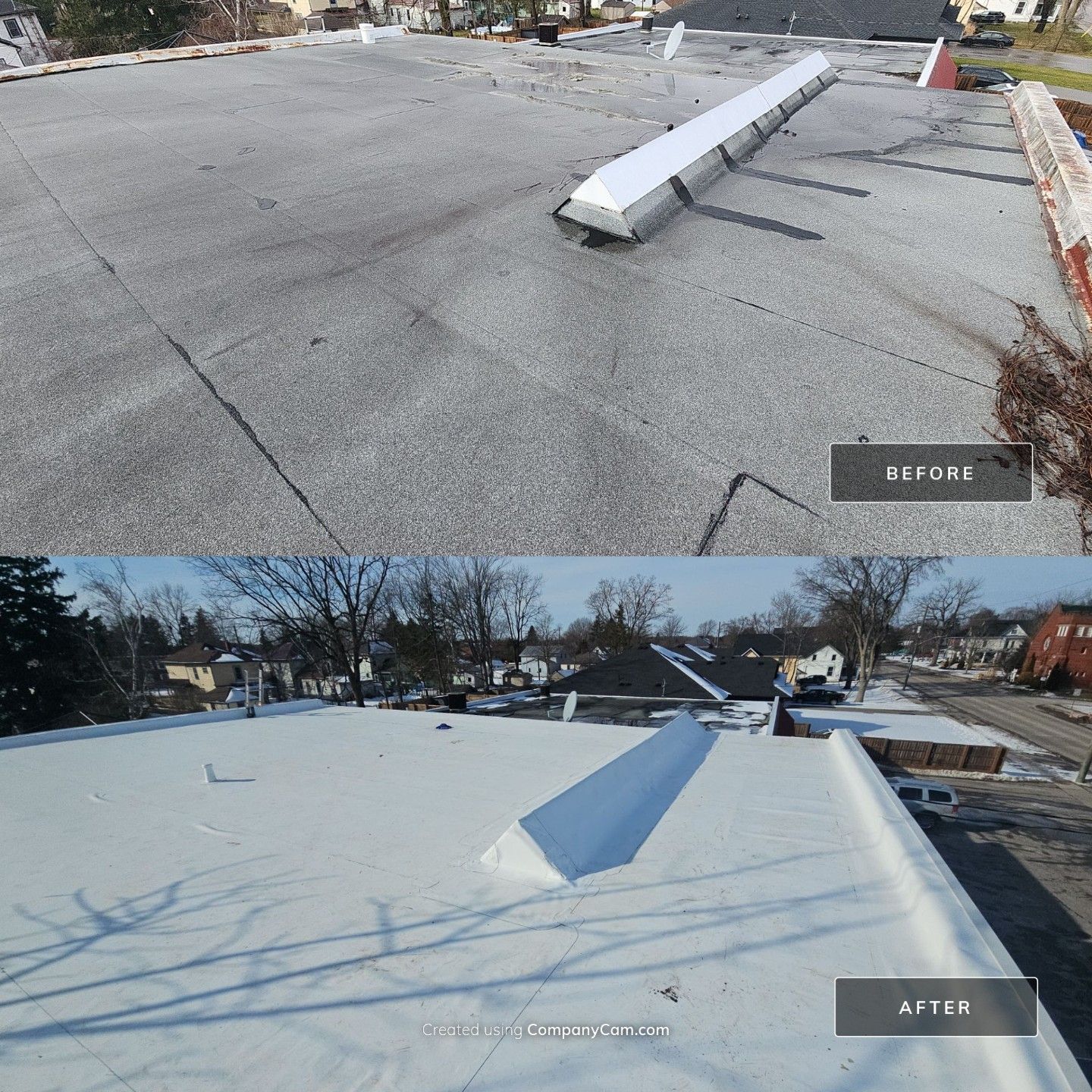 Christmas Roofing Rescue, captured on Jan 30, 2025 with CompanyCam.