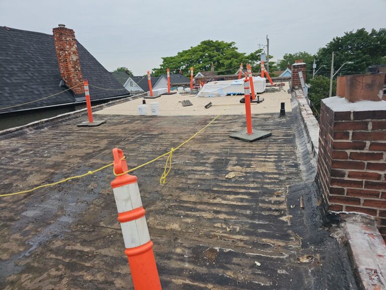 Commercial Roofing Installation using Duro-Last, captured on Jun 11, 2024 with CompanyCam.