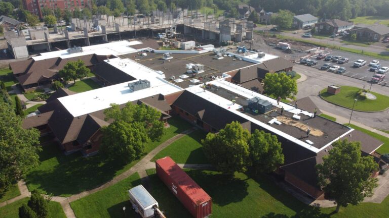 Retirement Home Roof Replacement w/ Skylights, captured on Aug 16, 2023 with CompanyCam.