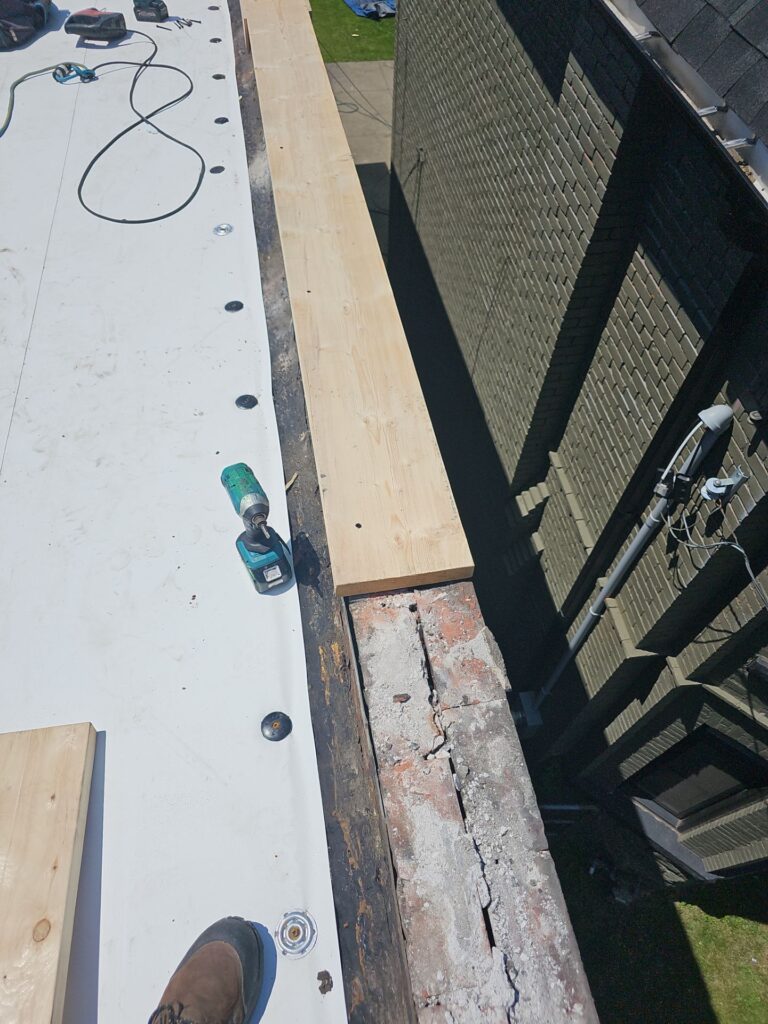 Commercial Roofing Installation using Duro-Last, captured on Jun 12, 2024 with CompanyCam.