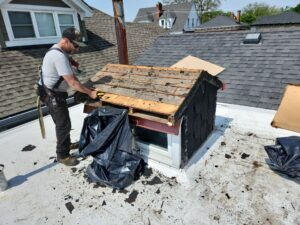 Window Repair w/ Velux Skylights, captured on May 14, 2024 with CompanyCam.