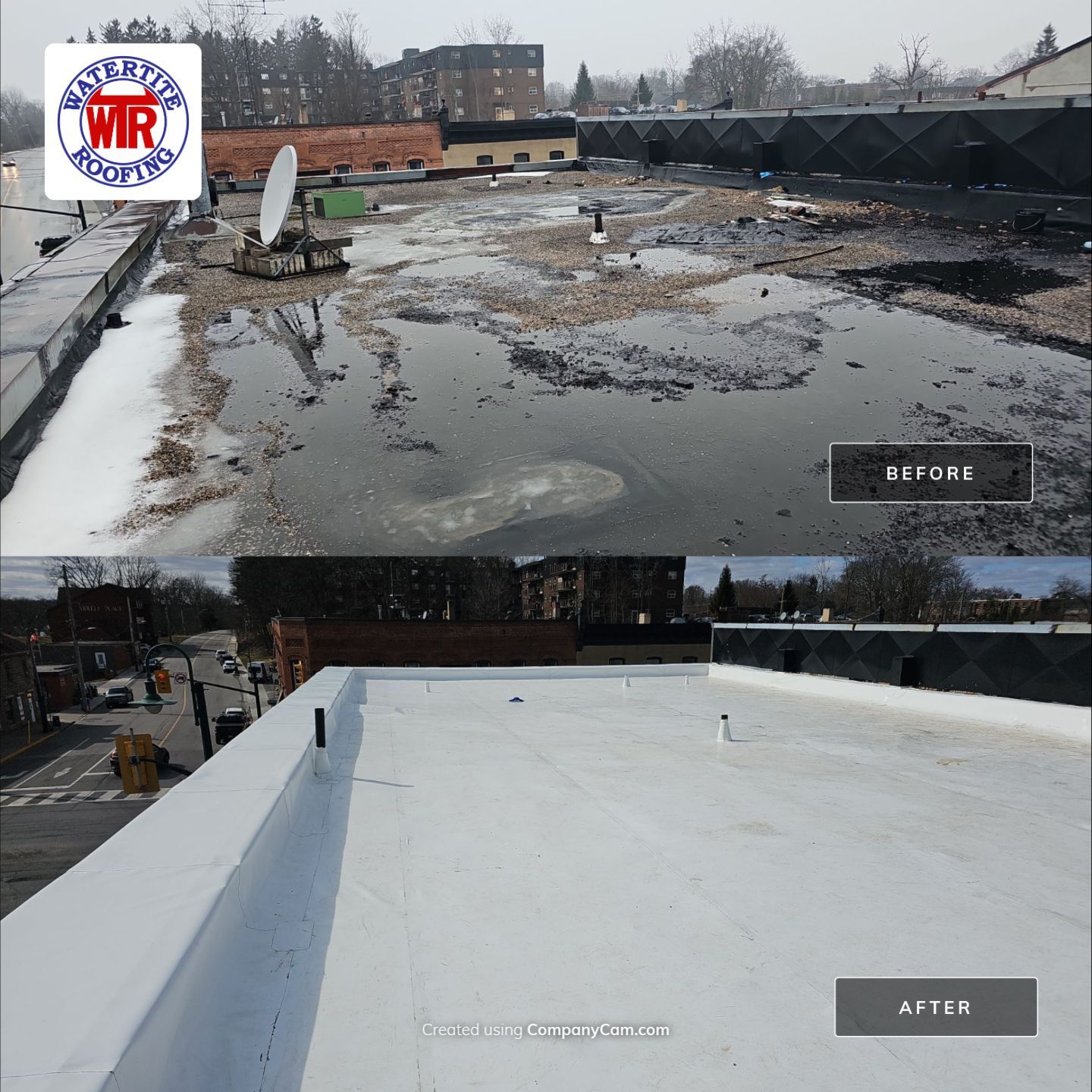 Replacement with the Made in Canada Goliath Roofing System, captured on Mar 27, 2025 with CompanyCam.