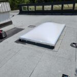 Flat Roof Skylights Replacement, captured on Jul 26, 2024 with CompanyCam.